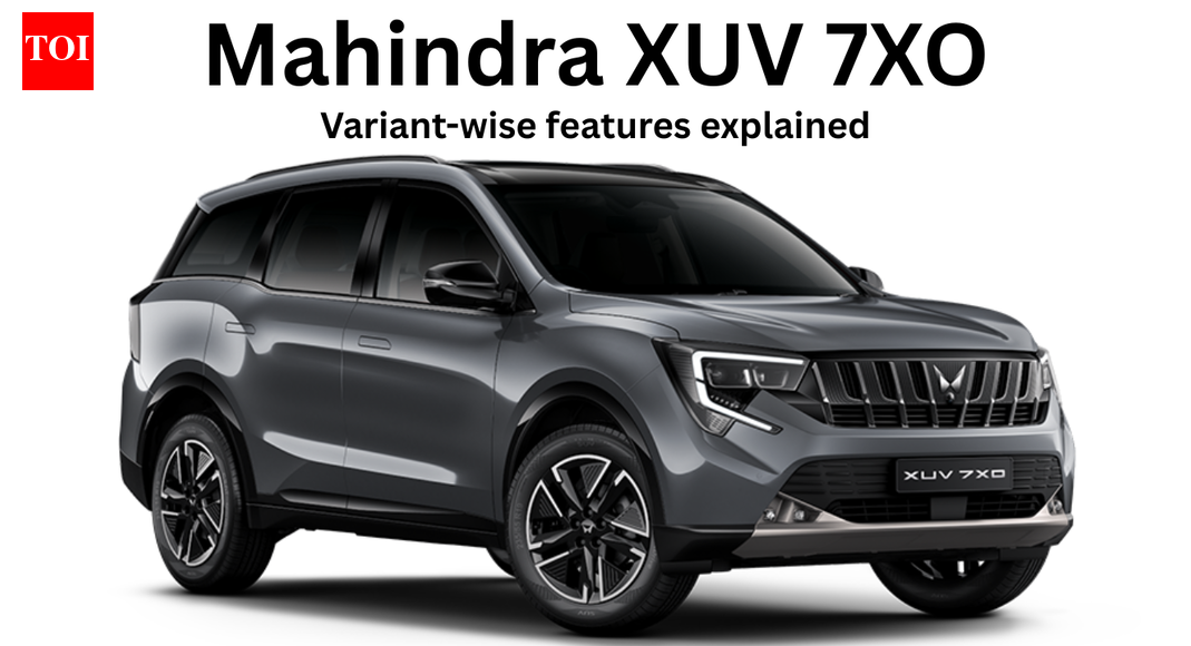 New Mahindra XUV 7XO: Variant-wise features with price explained