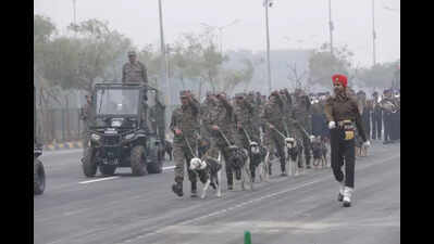 Jaipur residents brave cold, fog to watch Army Day parade rehearsals at Mahal Road