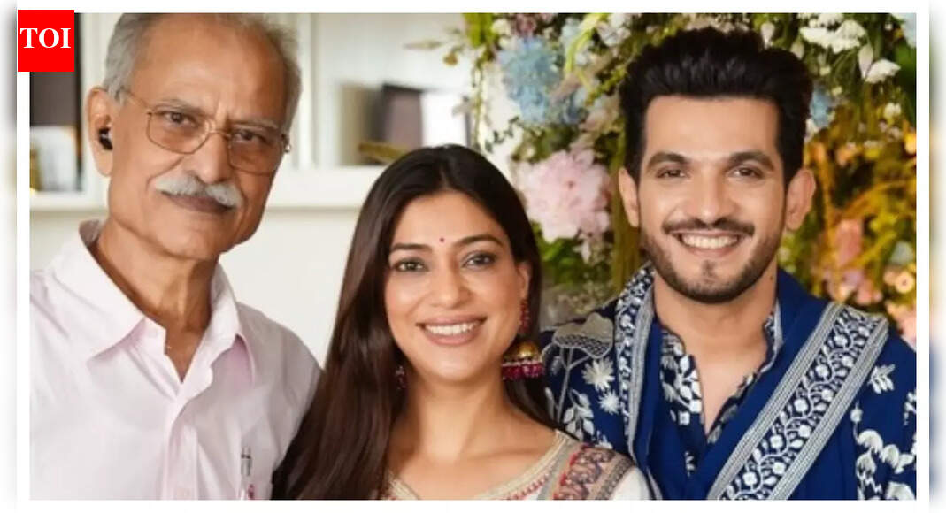 Arjun Bijlani pens down an emotional note remembering his late father-in-law; says 'Neha aur Ayaan ka poora Dhyaan rakhoonga'