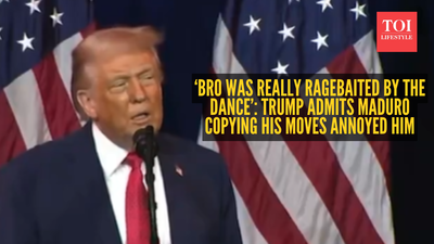 ‘Bro was really ragebaited by the dance’: Trump admits Maduro copying his moves annoyed him