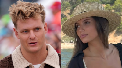 Mick Schumacher seen with model Clara Ramos after ex Laila Hasanovic moves on with tennis star Jannik Sinner