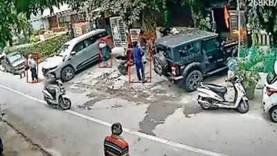  New clip shows SUV crashing into house; accused Omkar Yadav claims self-defence in viral video