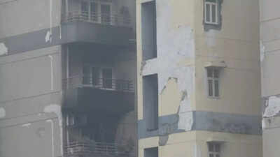 Heater blast? Family of 3 dies in fire at DMRC staff quarters in Delhi’s Majlis Park; firemen cut iron doors to enter