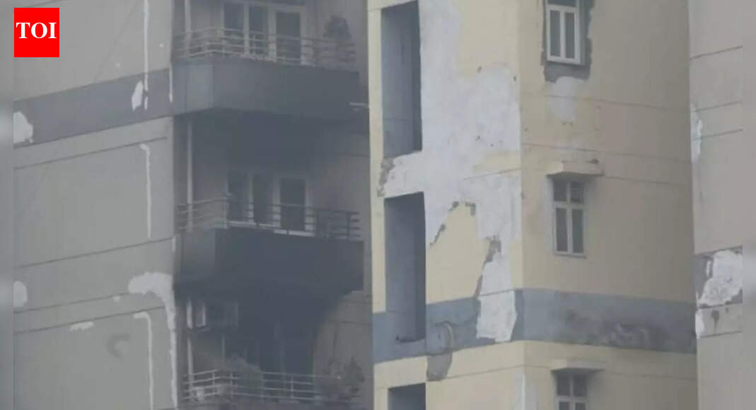 Heater blast? Family of 3 dies in fire at DMRC staff quarters in Delhi’s Majlis Park; firemen cut iron doors to enter