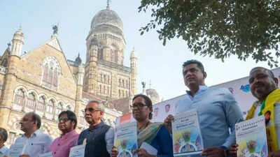 Footpath release: Congress manifesto stresses health, public transport in Mumbai