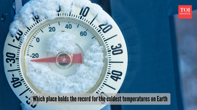  Which place holds the record for the coldest temperatures on Earth?