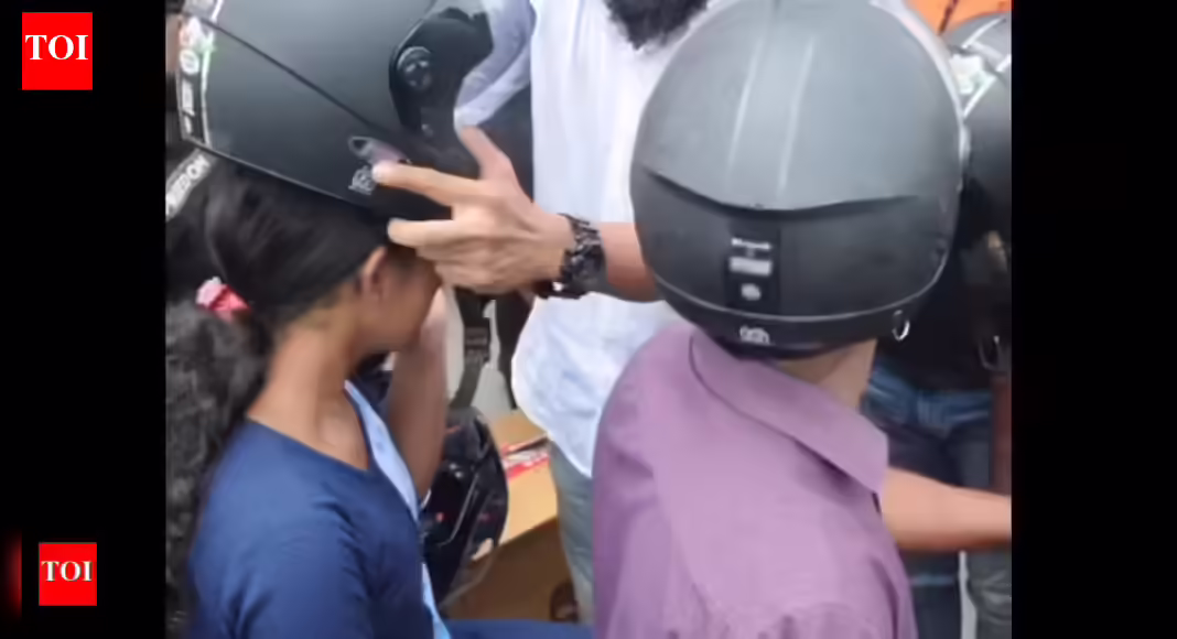 After highway crash kills family of 3, police set up 66 checkpoints to turn back helmetless riders on Delhi–Dehradun road