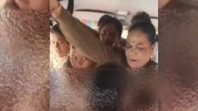 BJP worker 'stripped' by police during SIR drive in Hubbali; cops deny allegations
