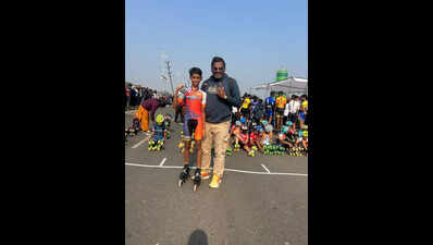 Mumbai: Cop-couple’s son skates his way to national glory