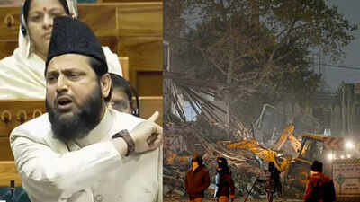 Delhi demolition drive: Samajwadi Party MP Mohibbullah Nadvi present at site; 5 arrested