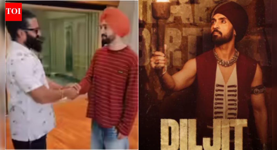 Diljit Dosanjh’s birthday: Rishab Shetty wishes the Punjabi singer on his 42 birthday