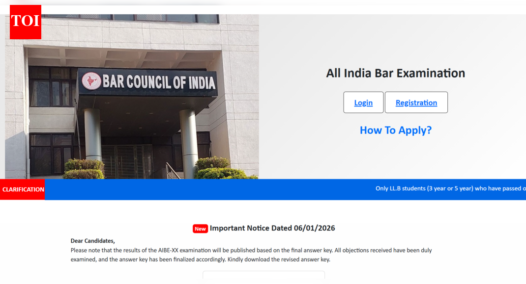 When will AIBE 20 result 2026 be released?