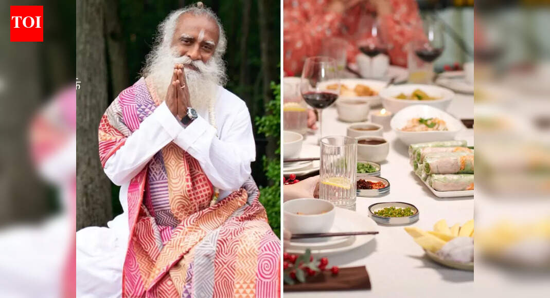 Sadhguru shares tips on the right way to eat food