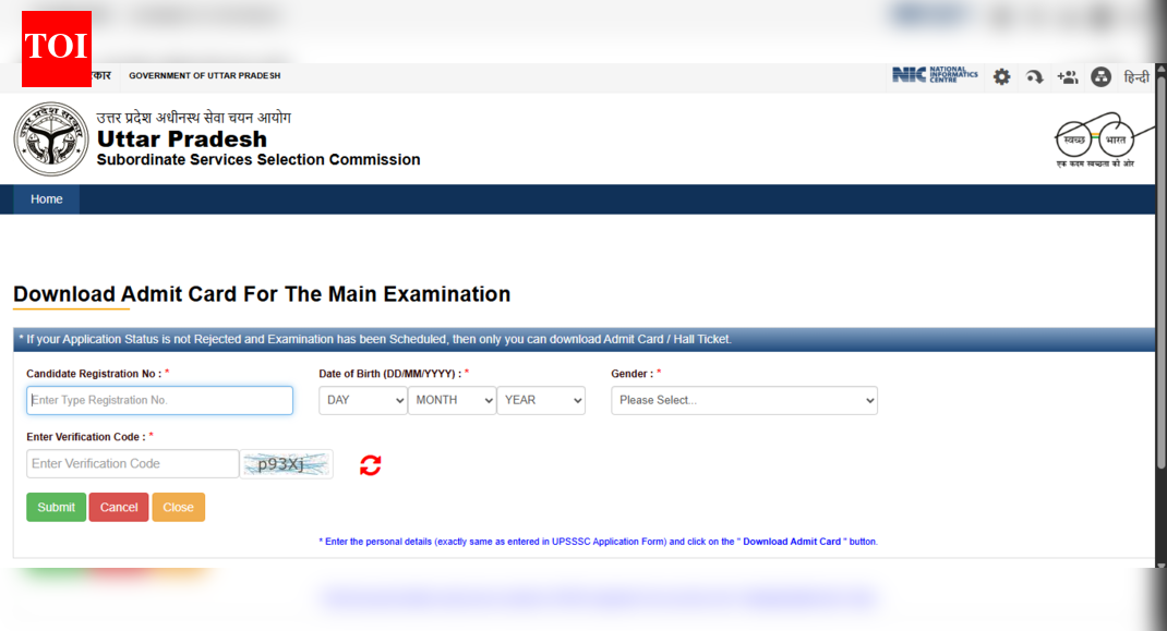 UPSSSC ANM mains admit card 2026 released for 5,272 female health worker posts: Direct link to download here