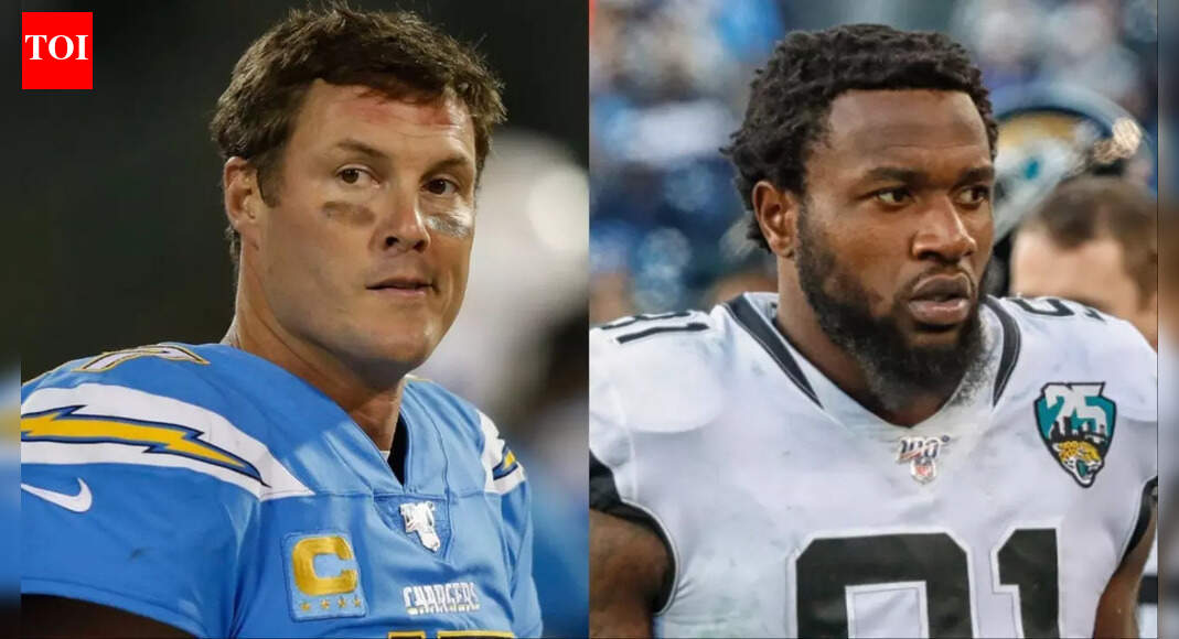 Throwback to when Philip Rivers repeatedly called for referee Ron on gridiron and got into verbal scuffle with Yannick Ngakoue