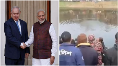 Evening news wrap: PM Modi, Netanyahu discuss strengthening India–Israel strategic ties; another Hindu man dies in Bangladesh & more