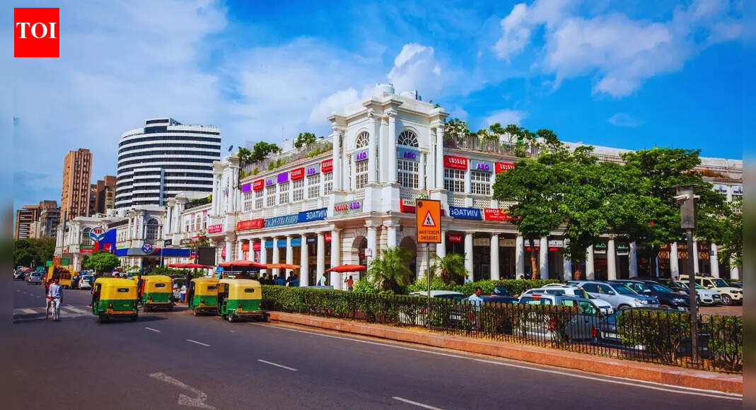 New Delhi city skyline development and infrastructure update