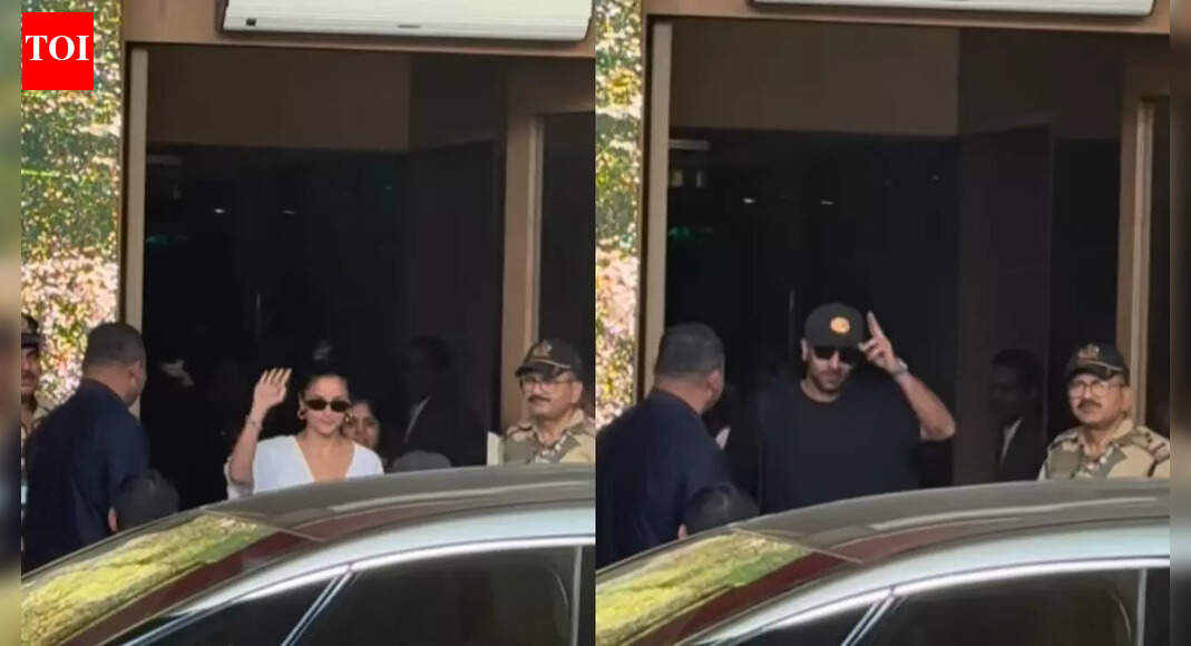 Alia Bhatt waves, Ranbir Kapoor flashes a thumbs-up in first public sighting of 2026 after New Year getaway