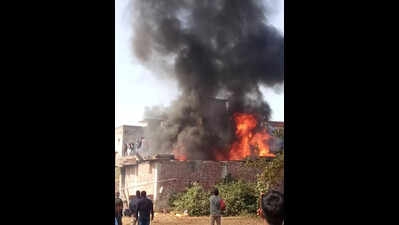 Hazaribag Fire Destroys Rs 10 Lakh Goods in Banaso Village House
