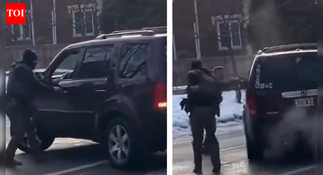 ‘She was turning around, he pulled out a gun...’: Witness claims ICE agent fatally shot woman trying to flee in Minneapolis