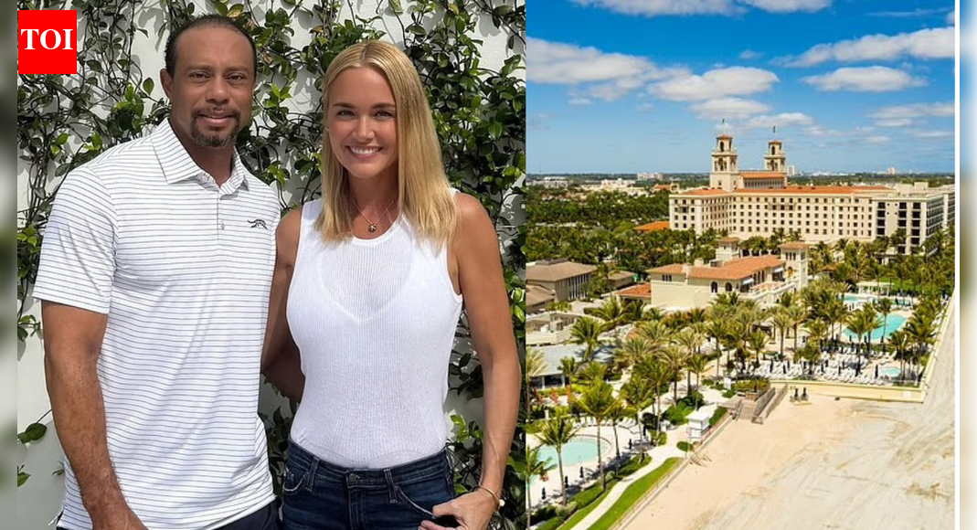 Tiger Woods celebrates 50 in style as athletes, celebrities and a rock legend join his red-themed night