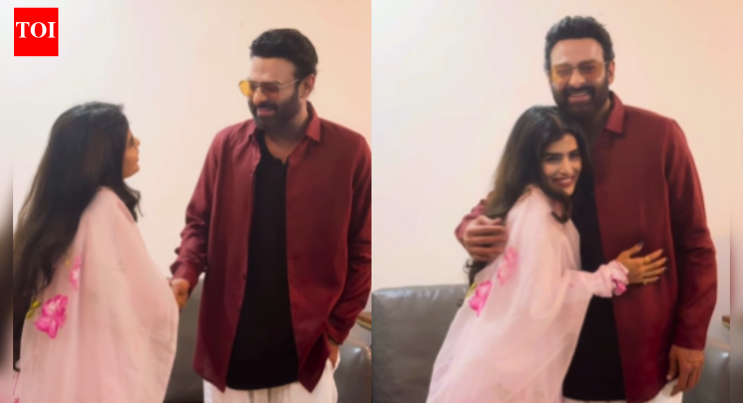 Fan meets Prabhas at his Hyderabad home; says, ‘The Raja Saab’ star ‘welcomed us right from the gate’