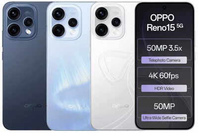 Oppo Reno 15 series with 200MP camera, 80W fast charging launched in India: Price, specs and more