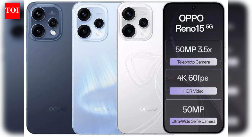 Oppo Reno 15 series with 200MP camera, 80W fast charging launched in India: Price, specs and more