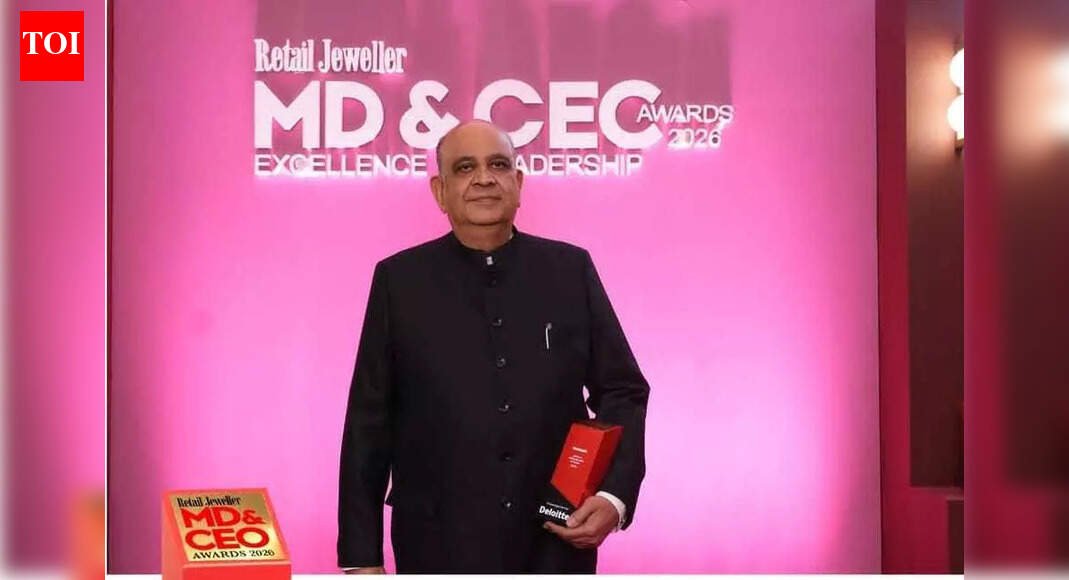 Proud moment for the Memons as Abdus Samad Motiwala receives Lifetime Achievement Award at the Retail Jeweller MD & CEO Awards 2026