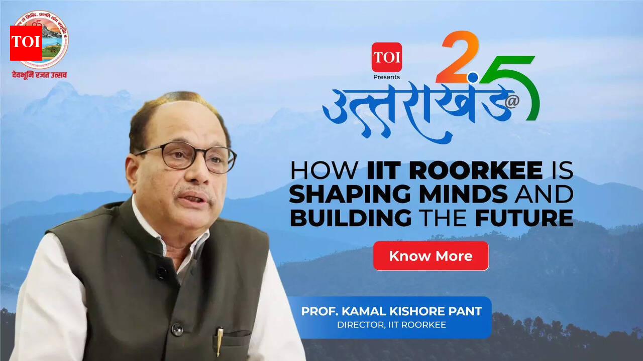 Uttarakhand@25 | How IIT Roorkee is shaping minds and building the ...