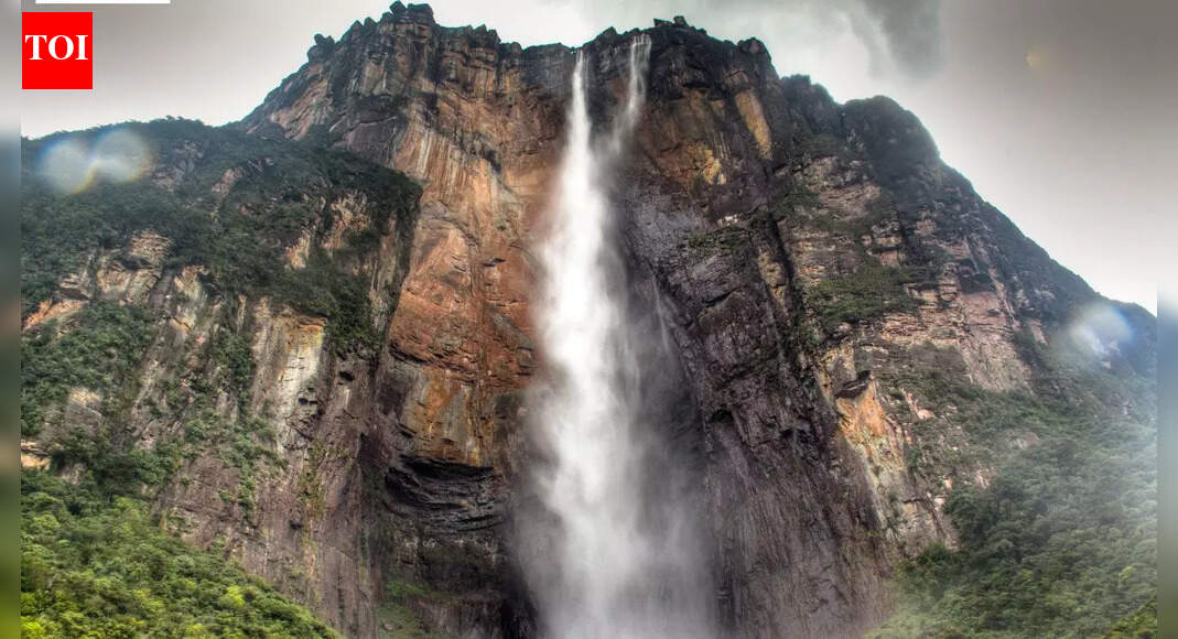 Here’s why world’s tallest waterfall in Venezuela disappears before it reaches the ground