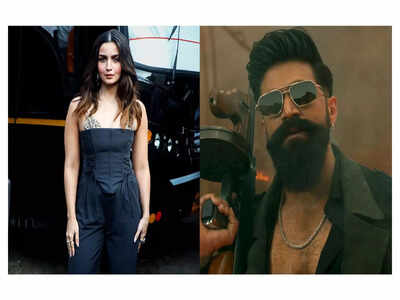 Alia Bhatt cheers for ‘Toxic’; Yash’s film teaser sets fire, actress calls it “dynamite”