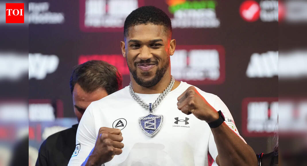 'God kept me in the presence of great men': Anthony Joshua breaks down after tragic loss