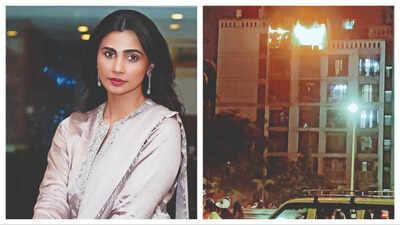 Daisy Shah on the fire incident in her residential complex: I was shaking all night