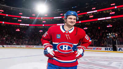 Alexandre Texier reaches 100-point milestone as Montreal Canadiens Beat Flames 4-1 in recent win