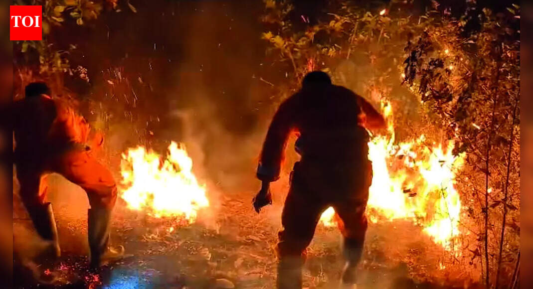 Fire engulfs Raia hill again, officials say ‘deliberate act’