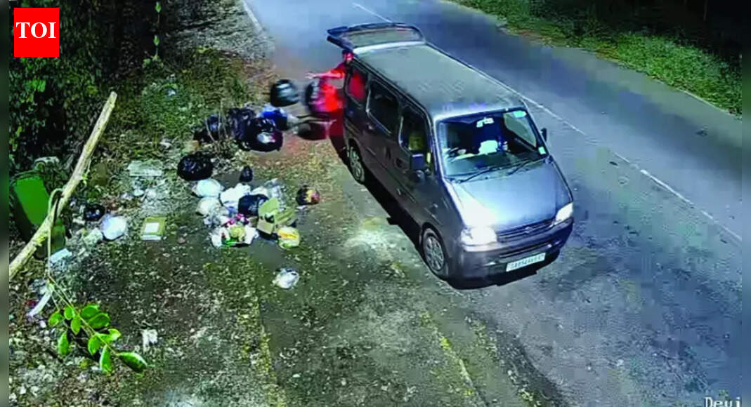 Man caught on camera dumping waste in Margao gets Rs 25,000 fine