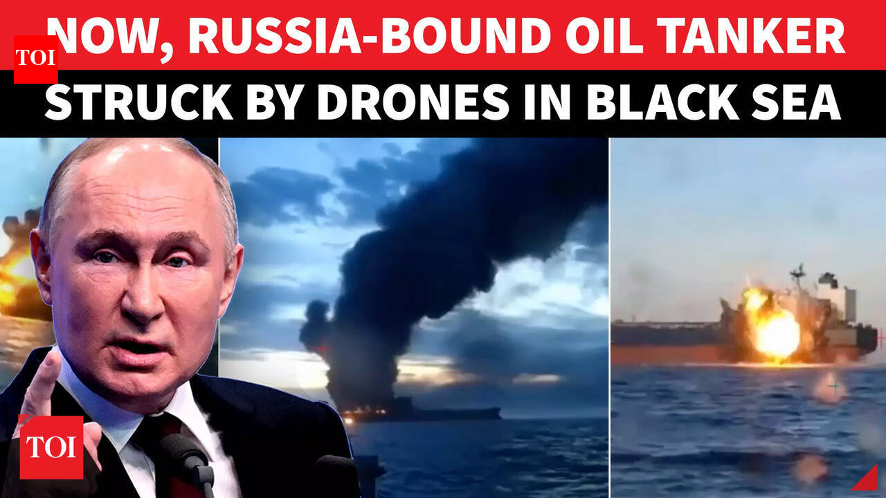 Russia-Bound Oil Tanker Hit In Black Sea; Putin Fumes Over Shocking ...