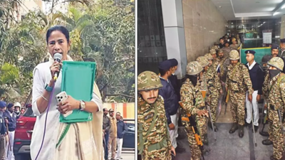 Is this the ED's work? Searches at I-PAC office & director's home; West Bengal CM Mamata Banerjee follows with DGP, CP in tow