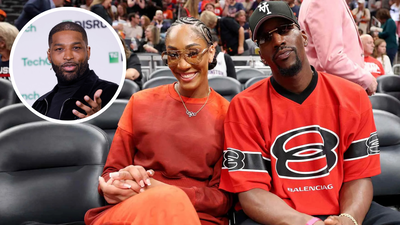 “7 feet 100%” - Tristan Thompson makes hilarious prediction for A’ja Wilson and Bam Adebayo’s future kid during Miami Heat’s game delay