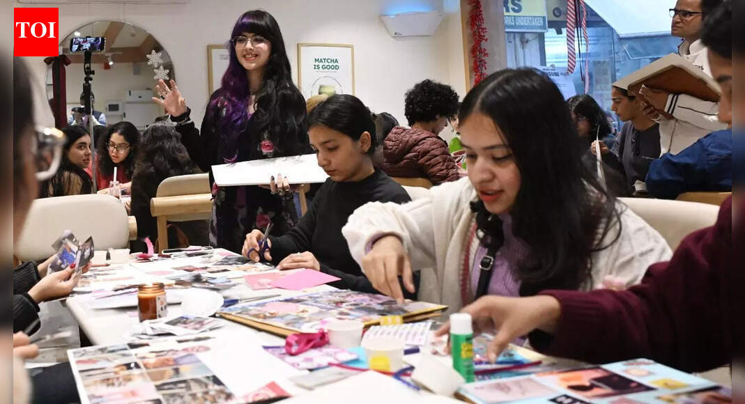 Cut, paste, manifest: Delhi’s mapping 2026, one vision board at a time