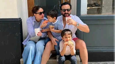 Kareena Kapoor Khan gives light-hearted glimpse into how Taimur and Jeh are trained for holiday photos