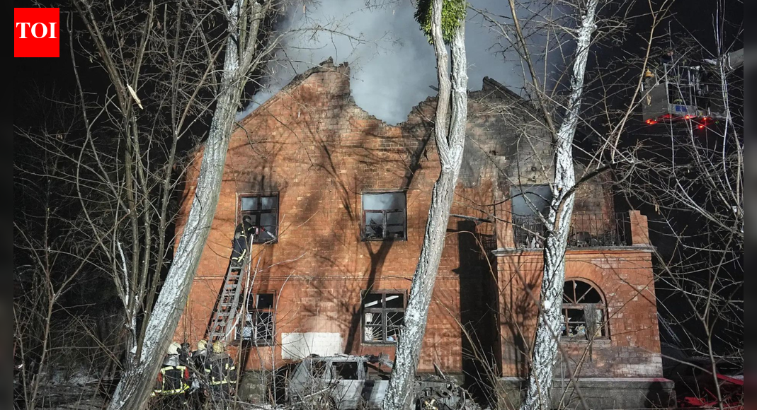 Russia bombards Ukraine with 36 missiles, 242 drones; Oreshnik hits near EU, Nato border