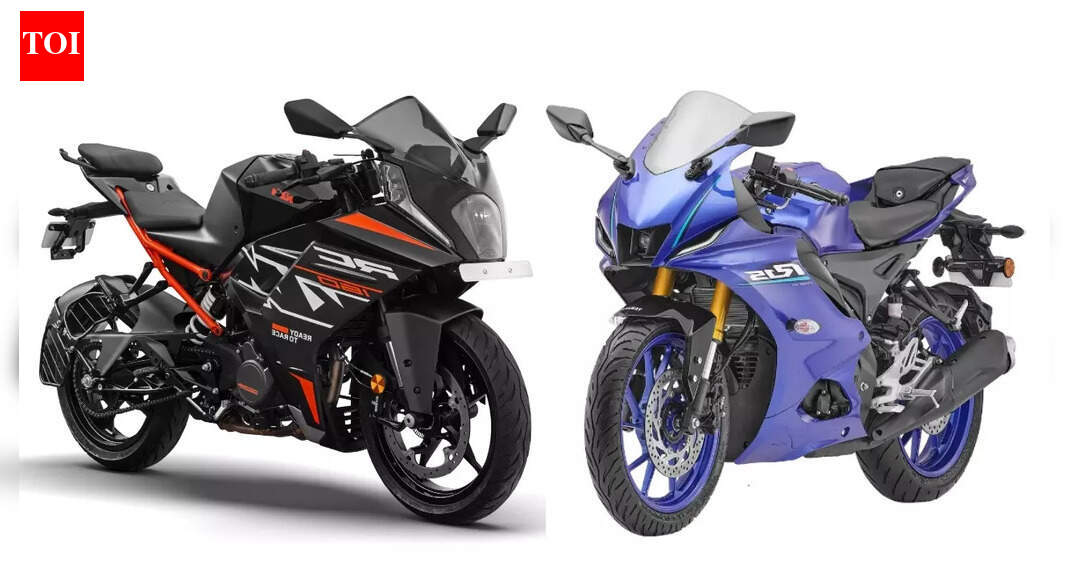 KTM RC 160 vs Yamaha R15: Engine specs, features & more compared