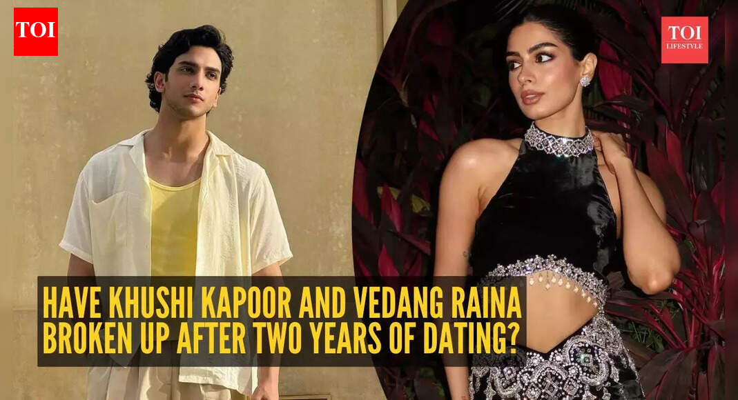 Have Khushi Kapoor and Vedang Raina broken up after two years of dating?