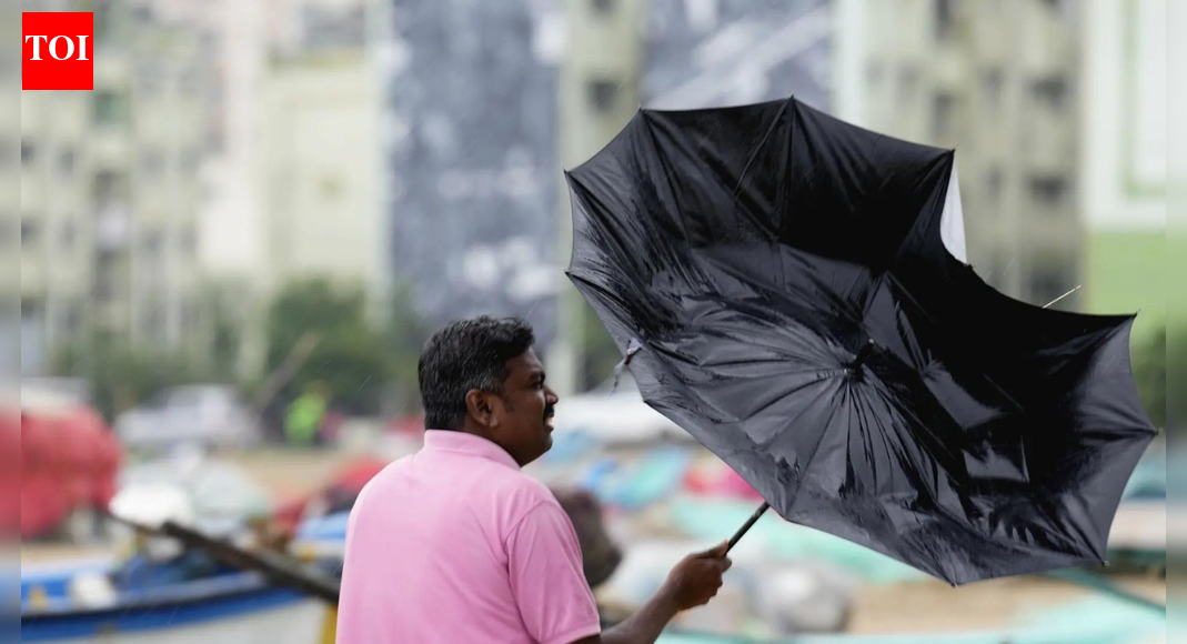 Chennai rain alert: Orange warning for delta districts as Bay depression moves towards Tamil Nadu