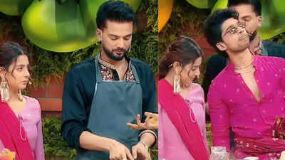 Laughter Chefs 3: Abhishek Kumar flirts with ex-girlfriend Isha Malviya; jokes, “Extra marital affair karna aapse hi sikha hai”