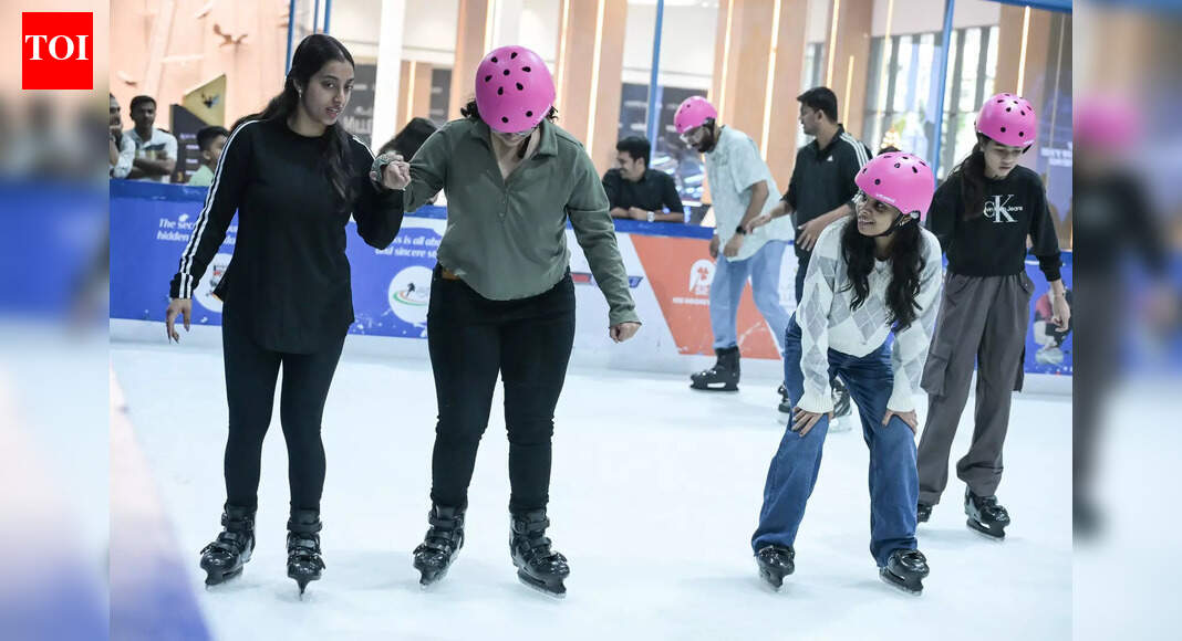 Chilling out in Pune: Ice skating emerges as a new trend in Pune; Creating a community hub for fun and fitness