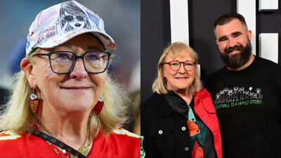 Jason Kelce gives a loud shoutout to his mother Donna Kelce for participating in the Peacock reality show The Traitors