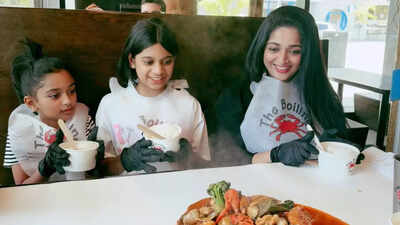 Kavya Madhavan shares fun family moments from Australia vacation with daughter Mahalakshmi; fans react to her new look